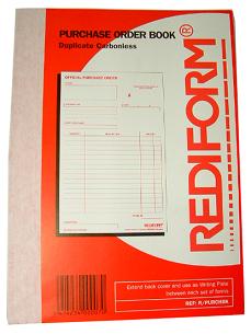 PURCHASE ORDER BOOK DUPLICATE CARBONLESS